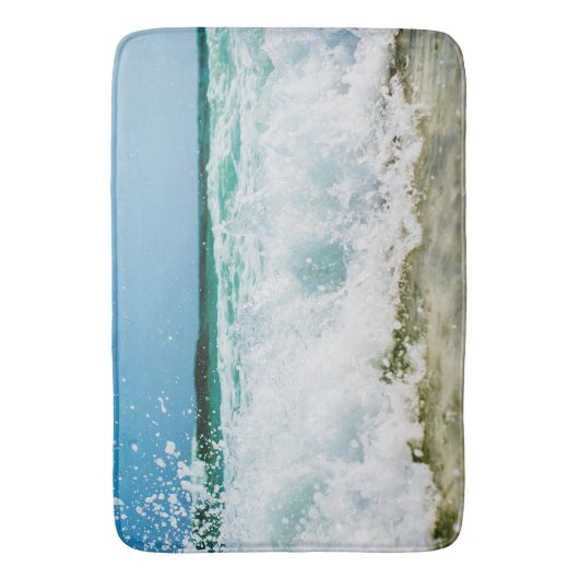 Ocean Waves Beach Badkamer Set Badmat (Voorkant Verticaal)