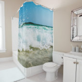 Ocean Waves Beach Badset Douchegordijn (In situ)
