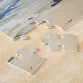 Ocean Waves Beach House Esthetisch Legpuzzel (Zijkant)