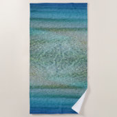 Ocean Waves Beach Towel Strandlaken (Voorkant)
