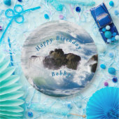 Ocean Waves Birthday Paper Plate Papieren Bordje (Feest)