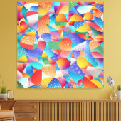 Ocean Waves Canvas Afdruk (Insitu (Woonkamer))