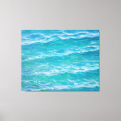 Ocean Waves Canvas Afdruk (Voorkant)