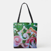 Ocean Waves-Canvas tas (Achterkant)