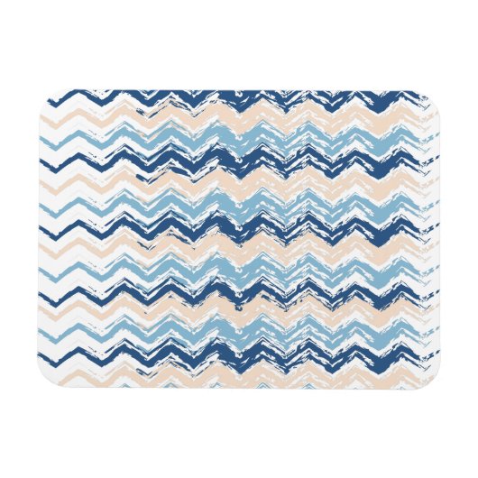 Ocean Waves Chevron Magneet (Horizontaal)