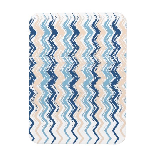 Ocean Waves Chevron Magneet (Verticaal)