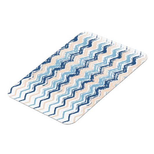 Ocean Waves Chevron Magneet (Linkerzijde)