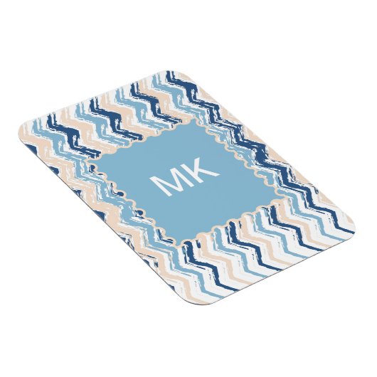 Ocean Waves Chevron Magneet (Rechterzijde)