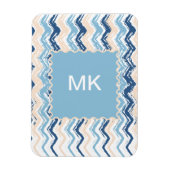 Ocean Waves Chevron Magneet (Verticaal)