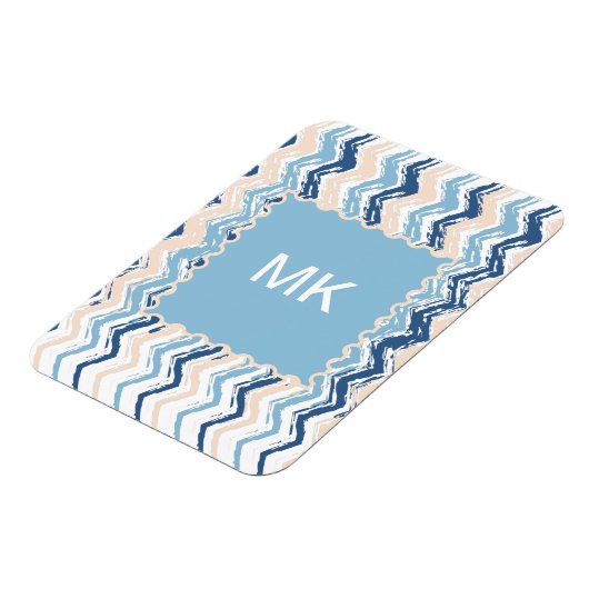 Ocean Waves Chevron Magneet (Linkerzijde)