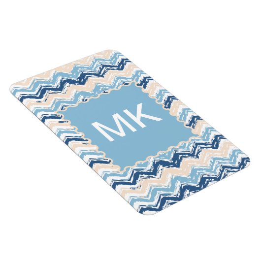 Ocean Waves Chevron Magneet (Rechterzijde)
