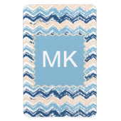 Ocean Waves Chevron Magneet (Verticaal)