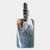 Ocean Waves Crashing Bagagelabel (Voorkant verticaal)