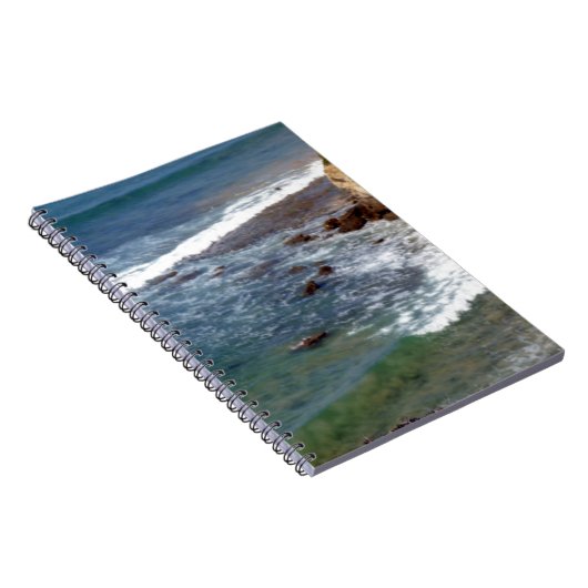 Ocean Waves Crashing Notitieboek (Rechterzijde)