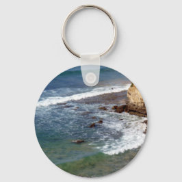 Ocean Waves Crashing Sleutelhanger