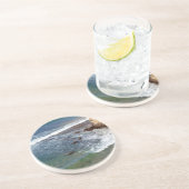 Ocean Waves Crashing Zandsteen Onderzetter (Zijkant)