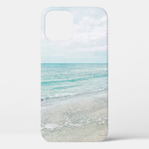 Ocean Waves die Aqua Light Blue Waterverf schilder Case-Mate iPhone Case