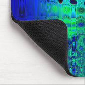 Ocean Waves Digital Abstract Muismat (Hoek)