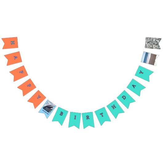 Ocean Waves Dolphin Celebration Vlaggetjes (Alle)