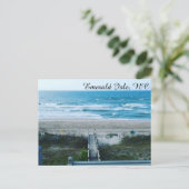 Ocean Waves Early Morning Briefkaart (Staand voorkant)