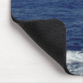 Ocean Waves en Fluffy Clouds Mousepad Muismat (Hoek)