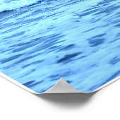 Ocean waves en quote van H.D. Thoreau Poster (Hoek)