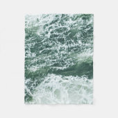 Ocean waves fleece deken (Voorkant)
