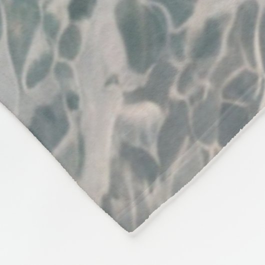 Ocean Waves Fleece Deken (Hoek)