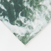 OCEAN WAVES FLEECE DEKEN (Hoek)