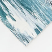 OCEAN WAVES FLEECE DEKEN (Hoek)