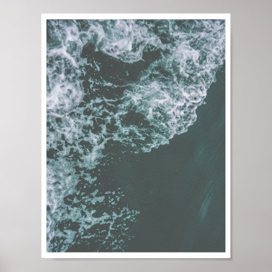Ocean Waves Fotografie Print (Voorkant)