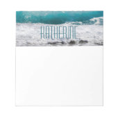 Ocean Waves - Gepersonaliseerd Notitieblok (Voorkant)