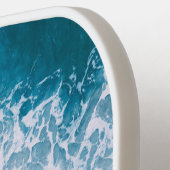 Ocean Waves gepersonaliseerd Pickleball Paddle (Links Detail)