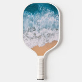 Ocean Waves gepersonaliseerd Pickleball Paddle (Achterkant)