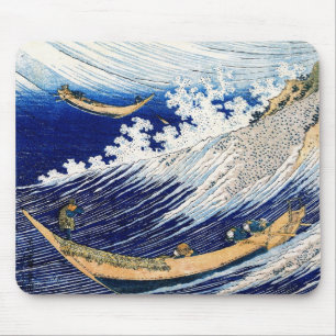Ocean Waves Hokusai Japanse Fine Art Muismat