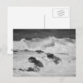 Ocean Waves in Kilauea Briefkaart (Voorkant / Achterkant)