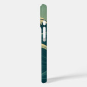 Ocean Waves iPhone 16 Case – Calm, Coastal Vibes (Achterkant / Links)