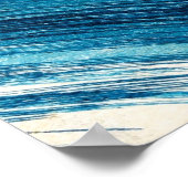 Ocean Waves  Japans schilderij Poster (Hoek)