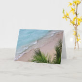 Ocean Waves Kaart (Gele Bloem)