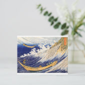 Ocean Waves - Katsushika Hokusai Briefkaart (Staand voorkant)