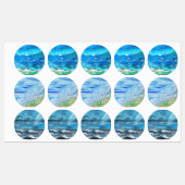 OCEAN WAVES LABELS (Vel)