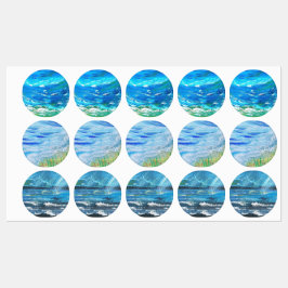 OCEAN WAVES LABELS