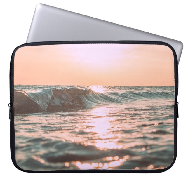 OCEAN WAVES LAPTOP SLEEVE (Voorkant)
