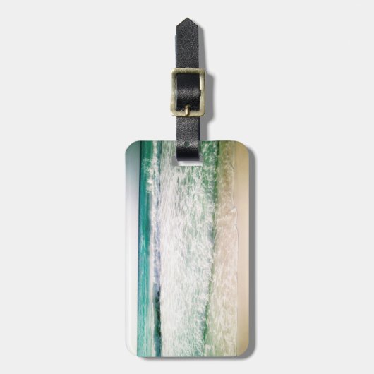 Ocean Waves Luggage Tag Bagagelabel (Voorkant verticaal)