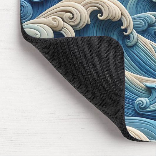 Ocean Waves Mousepad Muismat (Hoek)