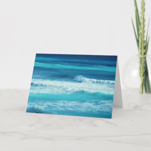 OCEAN WAVES NOTE CARDS BEDANKKAART (Voorkant)
