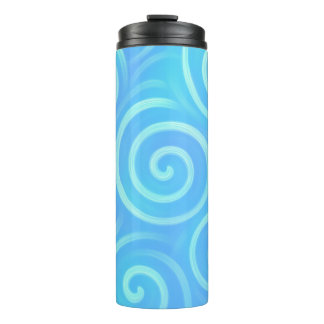 Ocean Waves of Pastel Dreams – Pastel Swirl Therma Thermosbeker