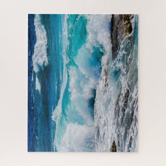 Ocean Waves op Beach Legpuzzel (Verticaal)
