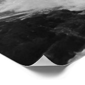 Ocean Waves op Cliffs in Kilauea Poster (Hoek)