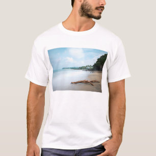 Ocean Waves op Sandy Beach T-shirt